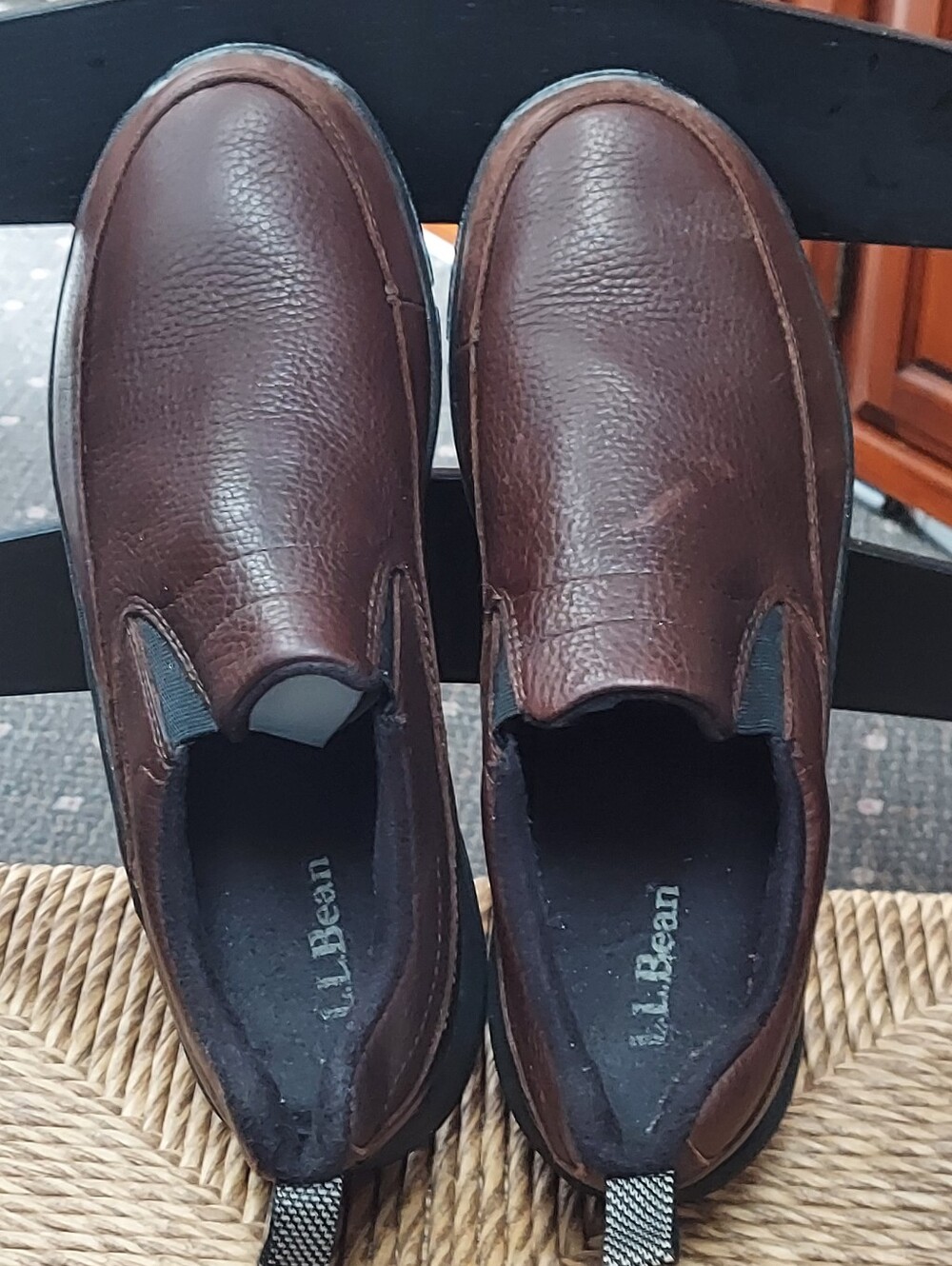 L L Bean Women's Winter Leather Moc
